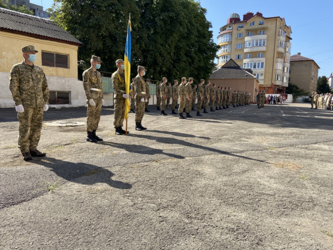 Курсанти КВП склали Військову присягу України.