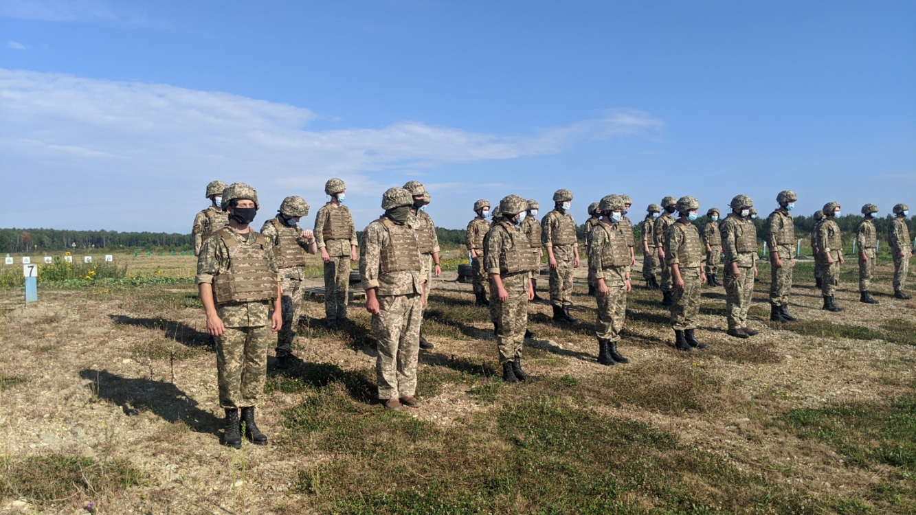 Військові збори були спрямовані на удосконалення практичних та командних навичок майбутніх офіцерів. Курсанти зборів відпрацювали нормативи з розгортання та експлуатації військової техніки та озброєння, виконали вправи вогневої підготовки з практичним виконанням стрільб та здали випускні екзамени та готуються до  прийняття Військової присяги на вірність українському народові.  