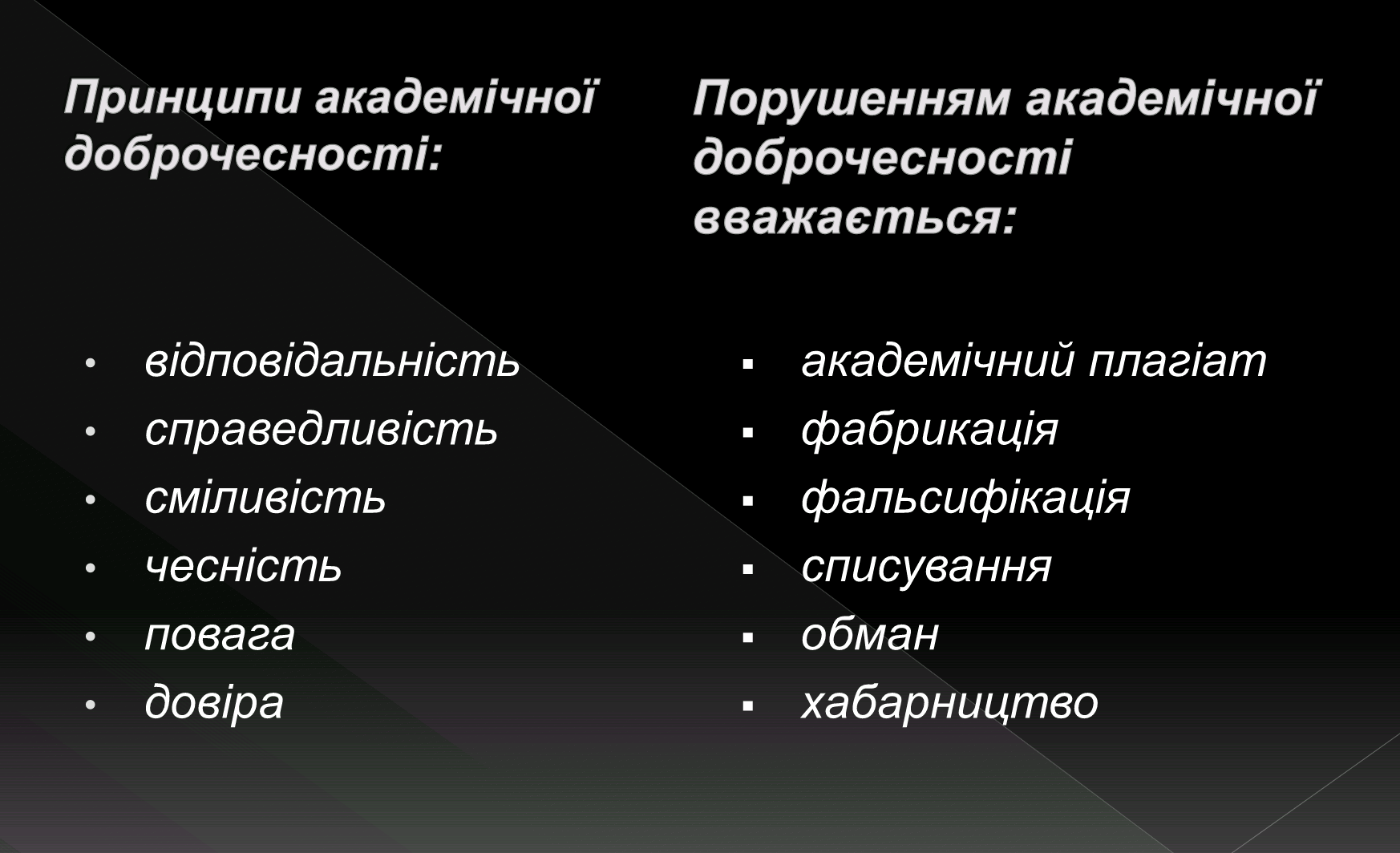 Презентація… «Кодекс честі нашої групи»