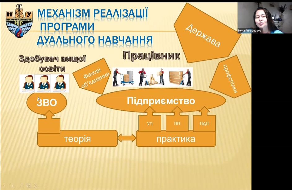 10 червня 2021р. Координатор дуальної освіти ІФНТУНГ