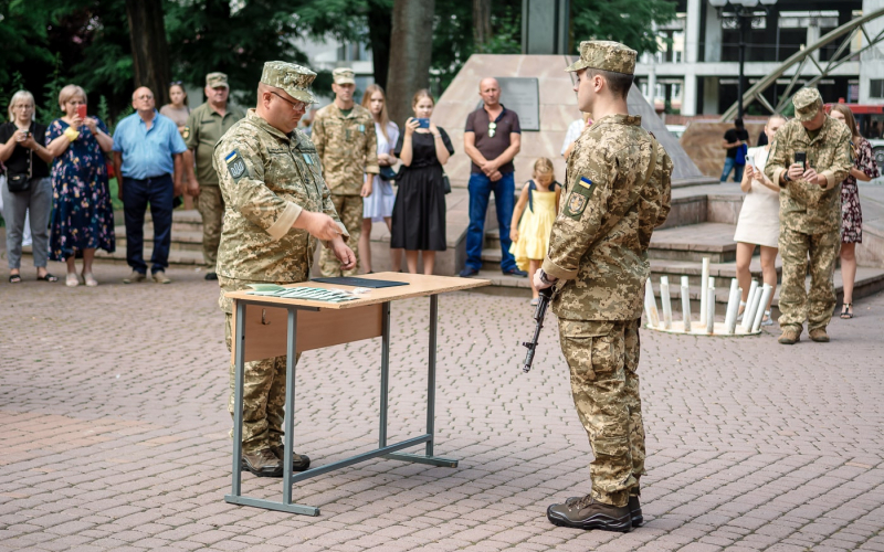 Присягнули захищати Батькивщину