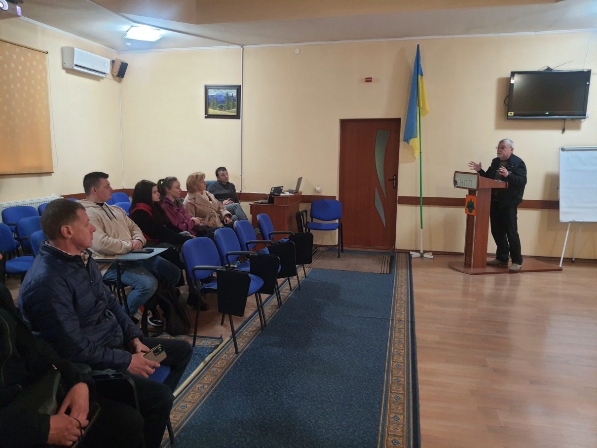 Практичні заняття для магістрів і аспірантів на базі КНПП