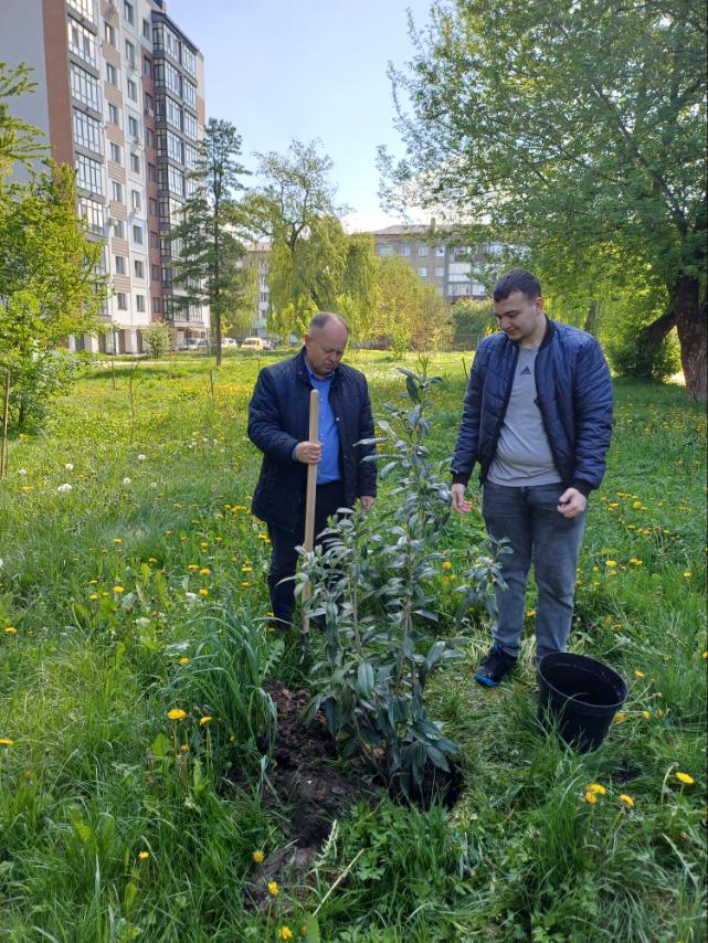 Студенти - екологи підвищення рівня озеленення міста Івано-Франківська