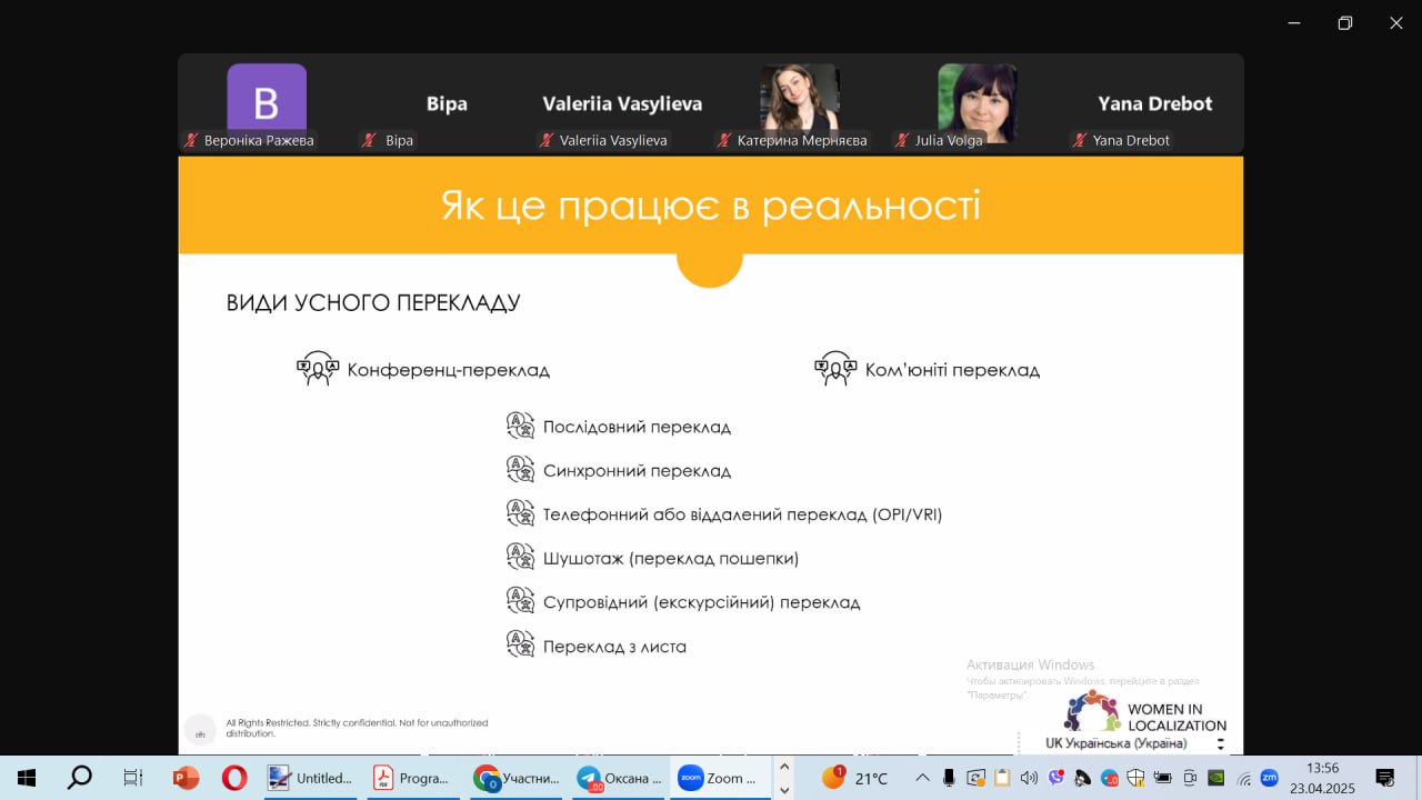 Цікава зустріч з Women in Localization