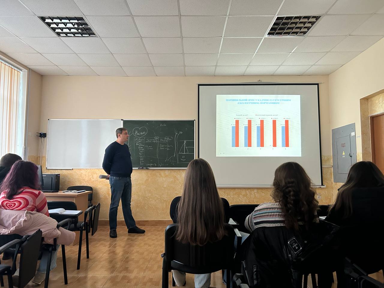 Лекція працівника Бурштинської теплової електростанції  