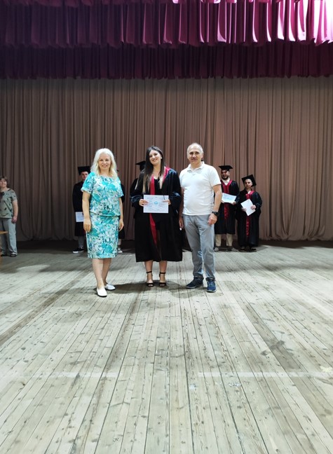 Відбулось вручення дипломів бакалавра