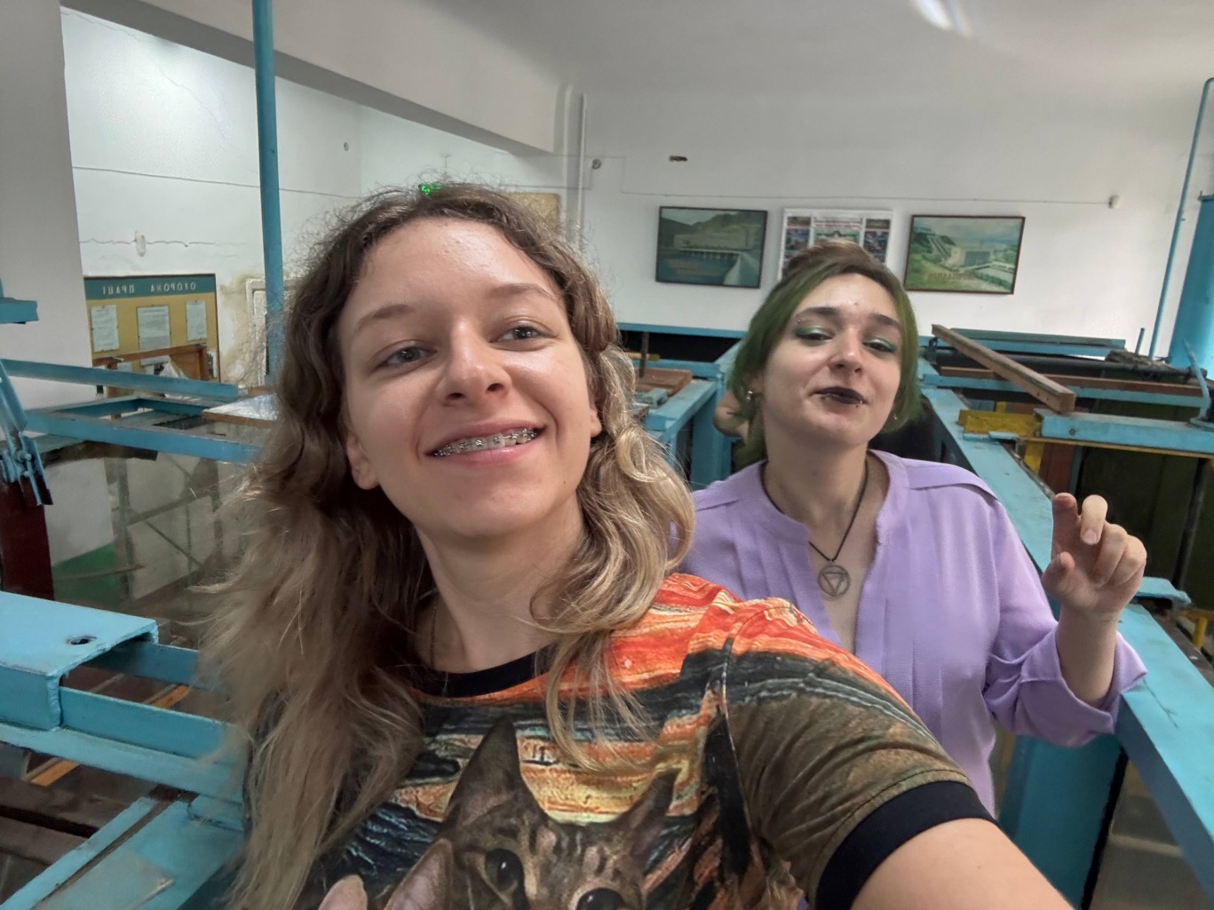 Екскурсія на Хринницьку ГЕС  студентів - екологів