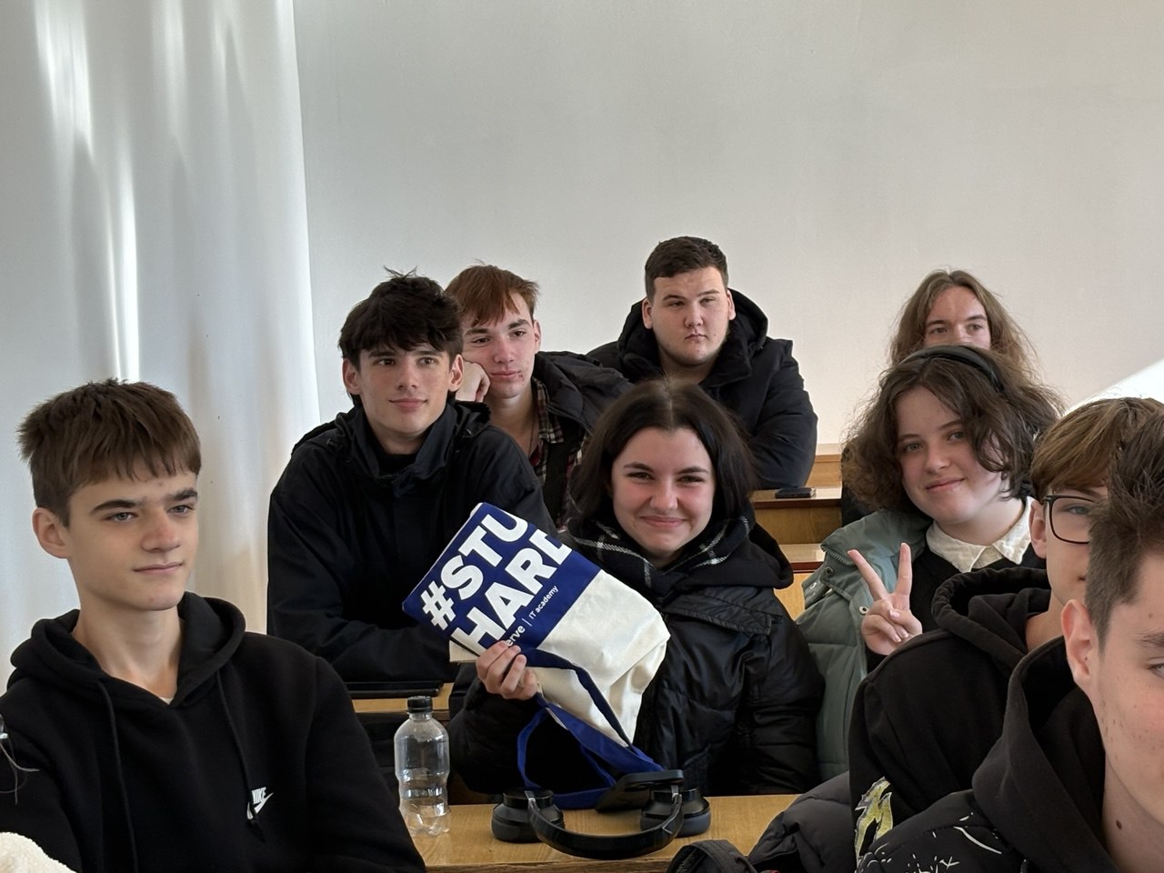 SoftServe у гостях у першокурсників: про командну роботу, Git і перші кроки в ІТ!