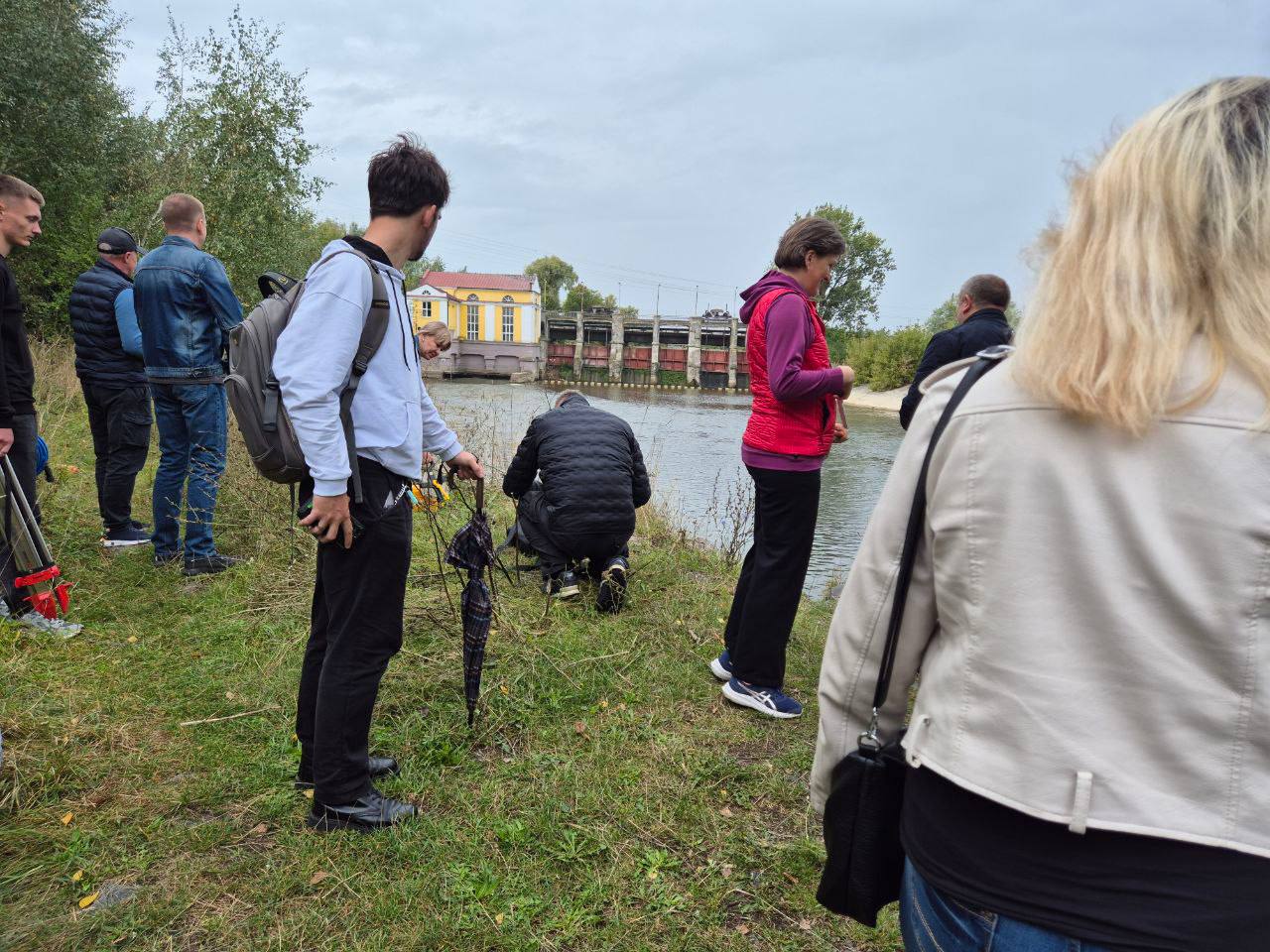 Екскурсія на Хринницьку ГЕС  студентів - екологів