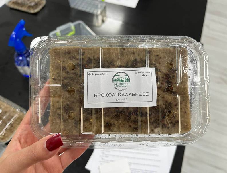 ВОРКШРП ІЗ ВИСАДКИ МІКРОЗЕЛЕНІ