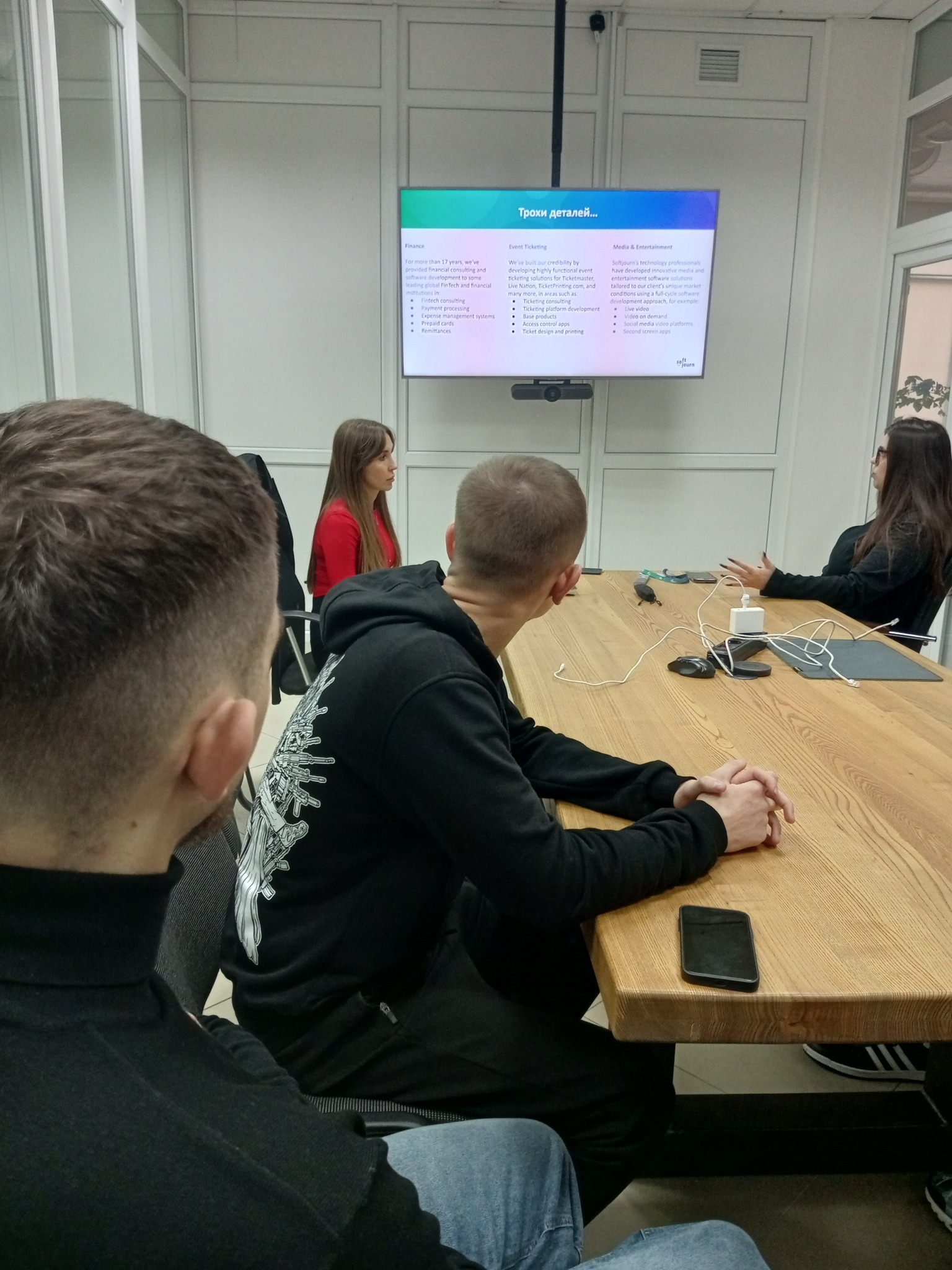 Спілкуємося з професіоналами: екскурсія студентів до офісу Softjourn