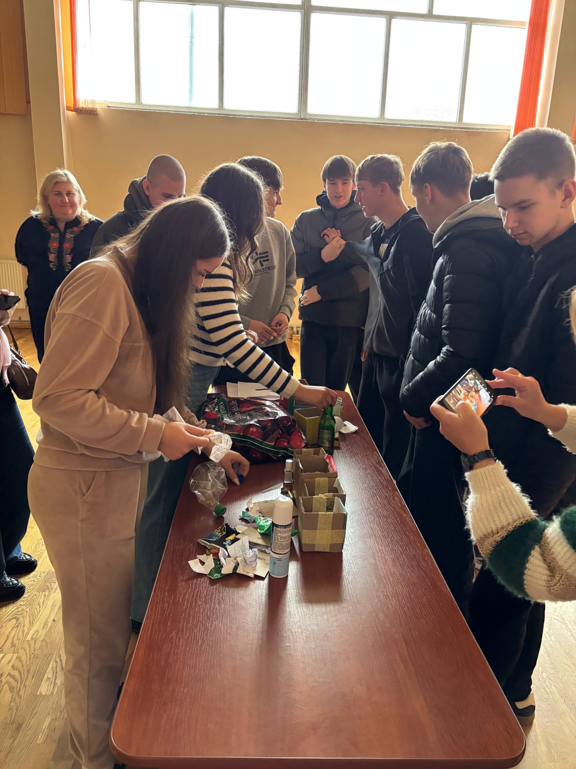 Зустріч із школярами 