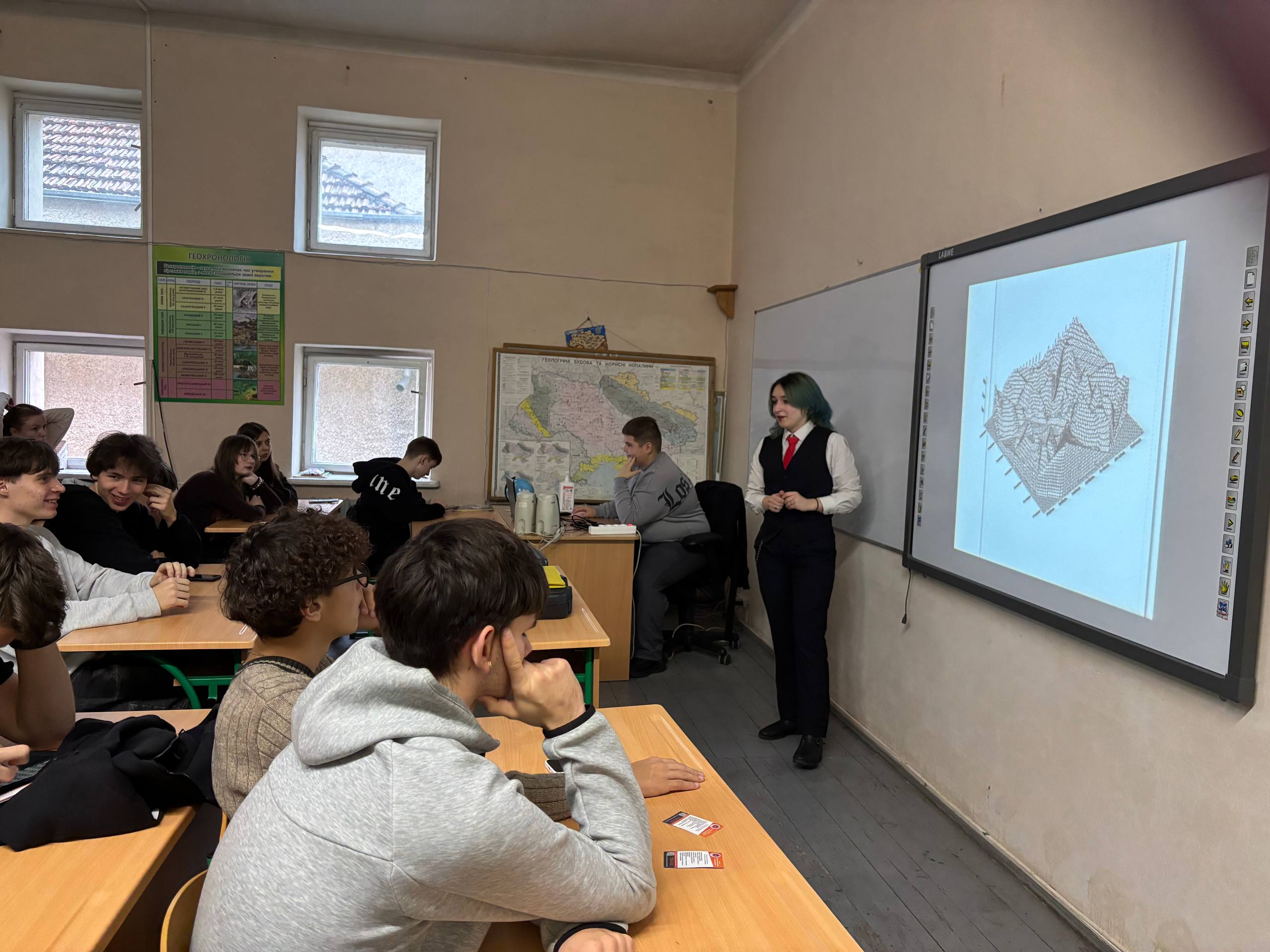 23 ліцеї відбувся профорієнтаційний захід за участю представників ІФНТУНГ