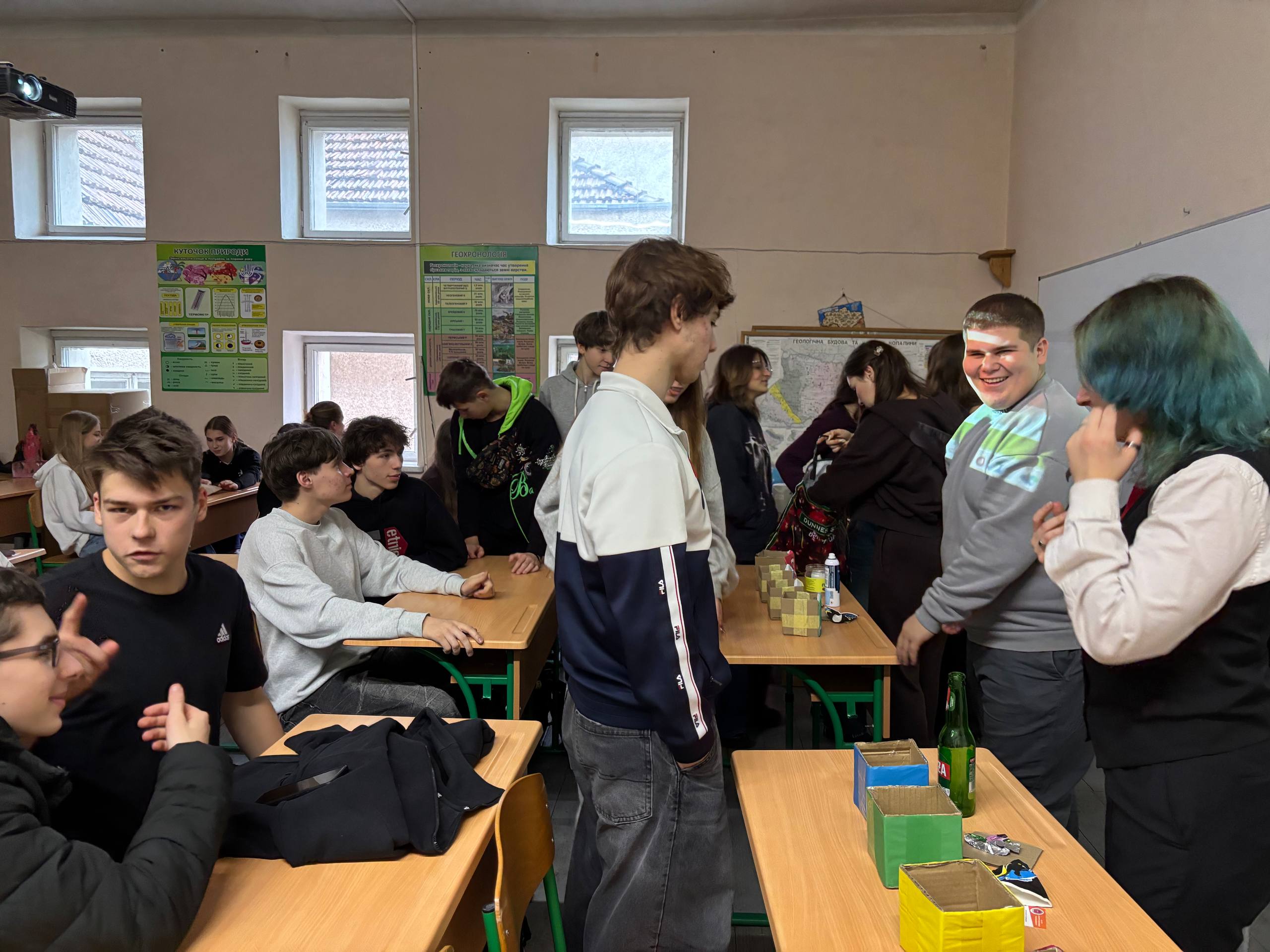 23 ліцеї відбувся профорієнтаційний захід за участю представників ІФНТУНГ