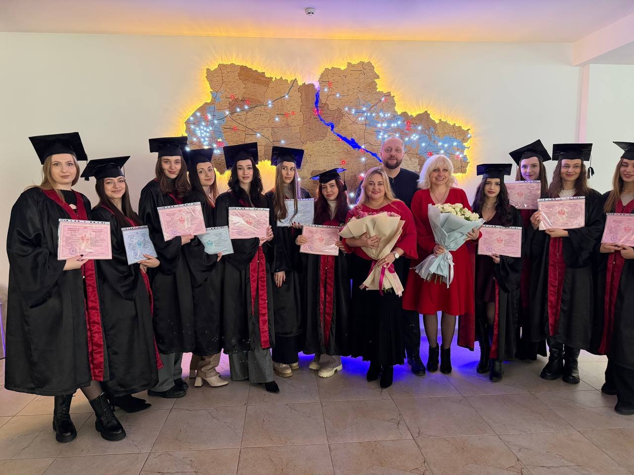 Урочисте вручення дипломів магістра