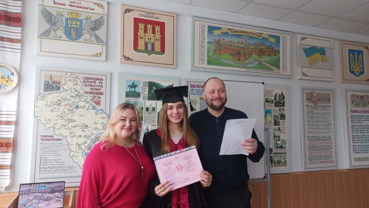 Урочисте вручення дипломів магістра