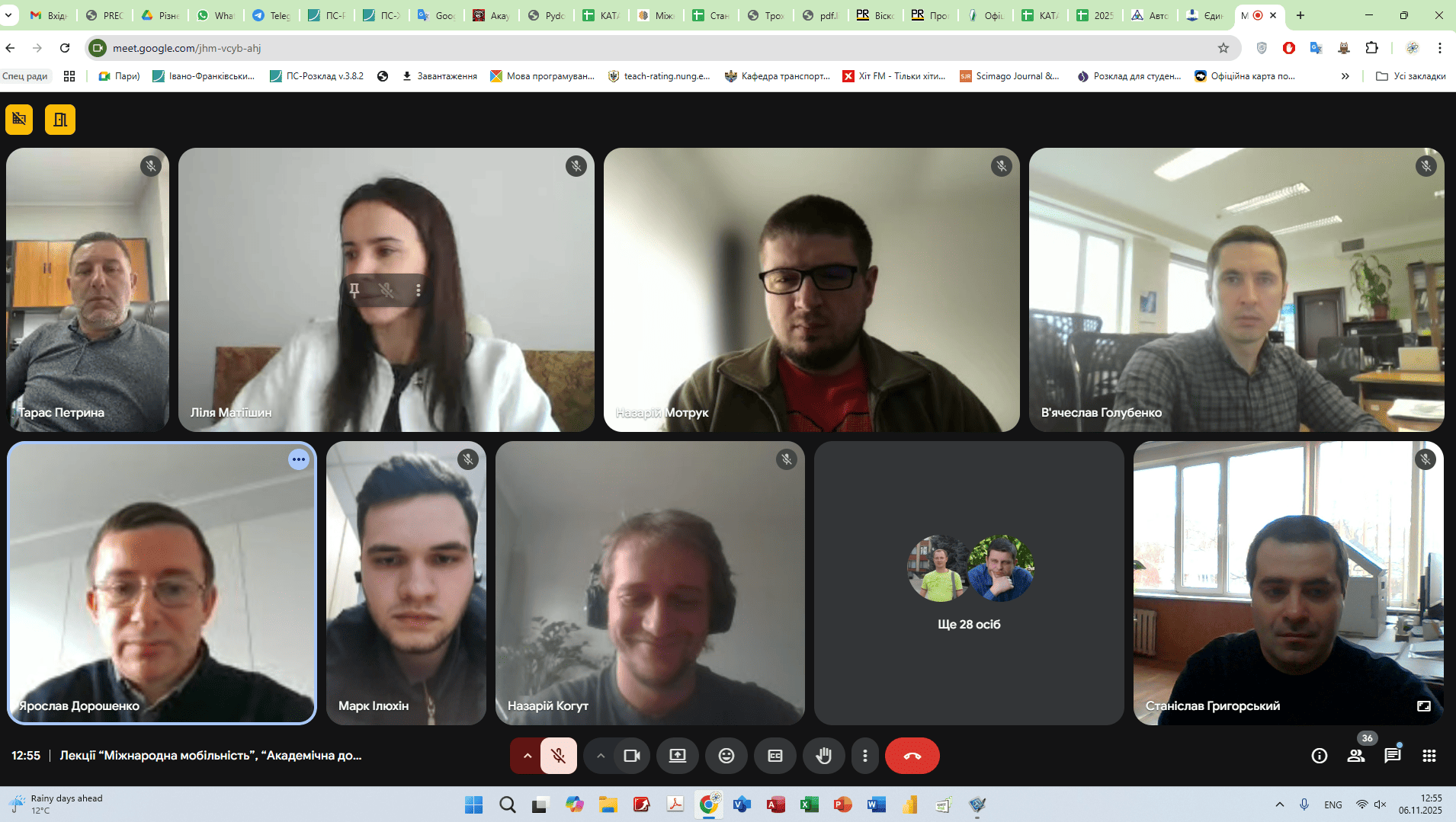 Відкрита лекція для студентів магістратури про сучасні вимоги до наукової діяльності та можливості професійного розвитку на міжнародному рівні