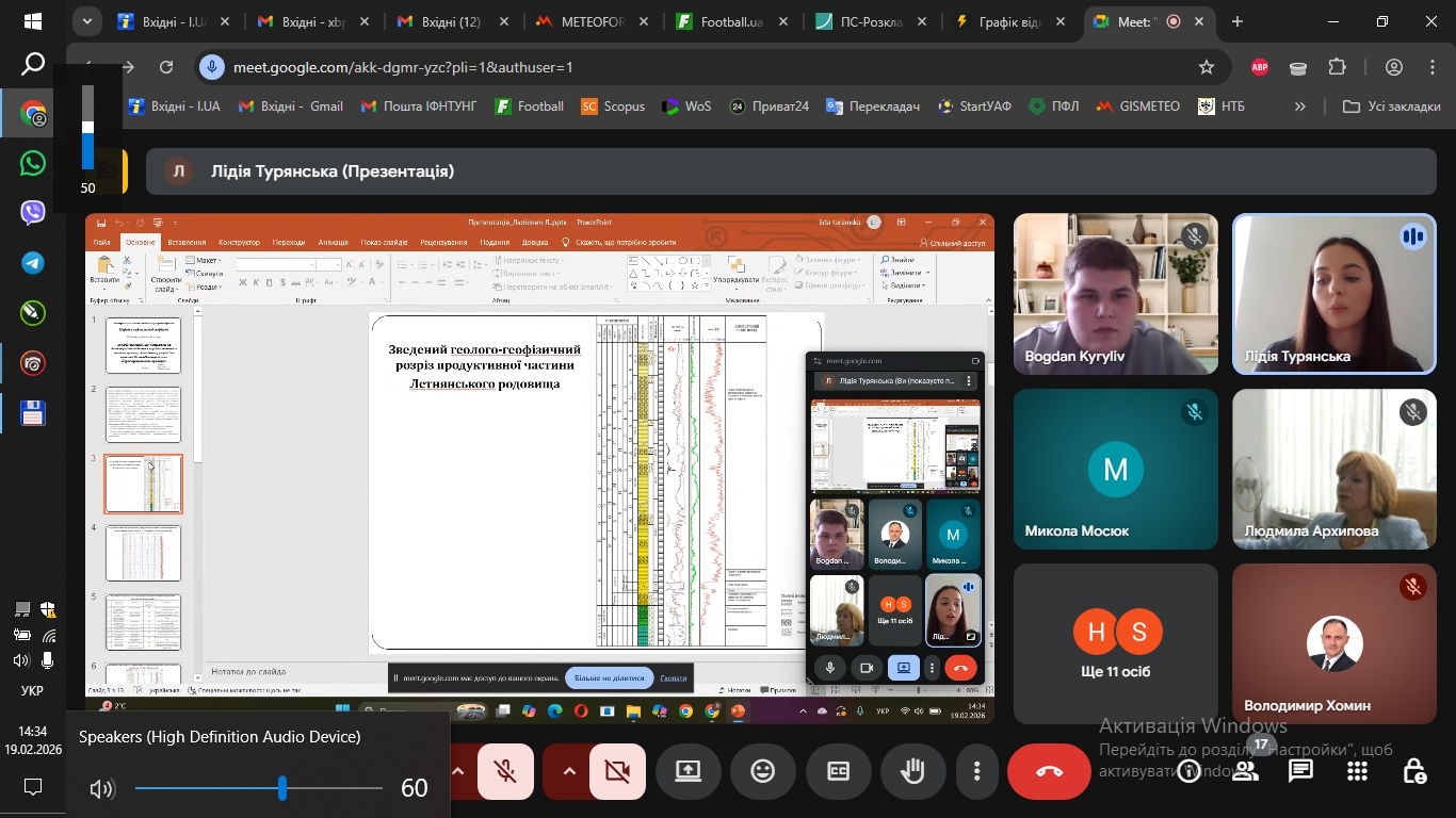 І тур Всеукраїнського конкурсу студентських наукових робіт з галузей знань і спеціальностей за напрямком “Природничі науки”