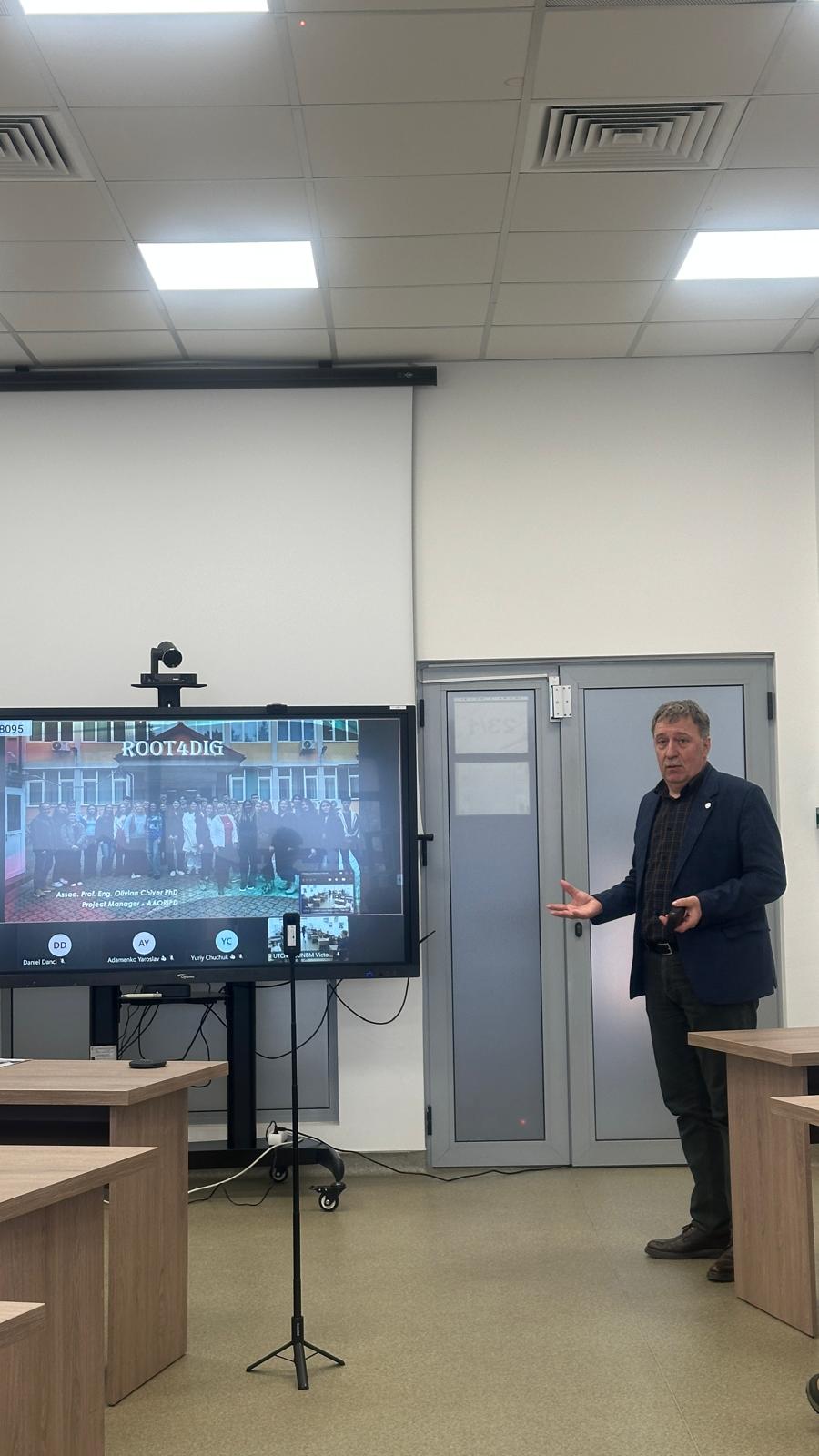 Міжнародна академічна співпраця: студентки кафедри філології та перекладу на конференції проєкту Root4Dig