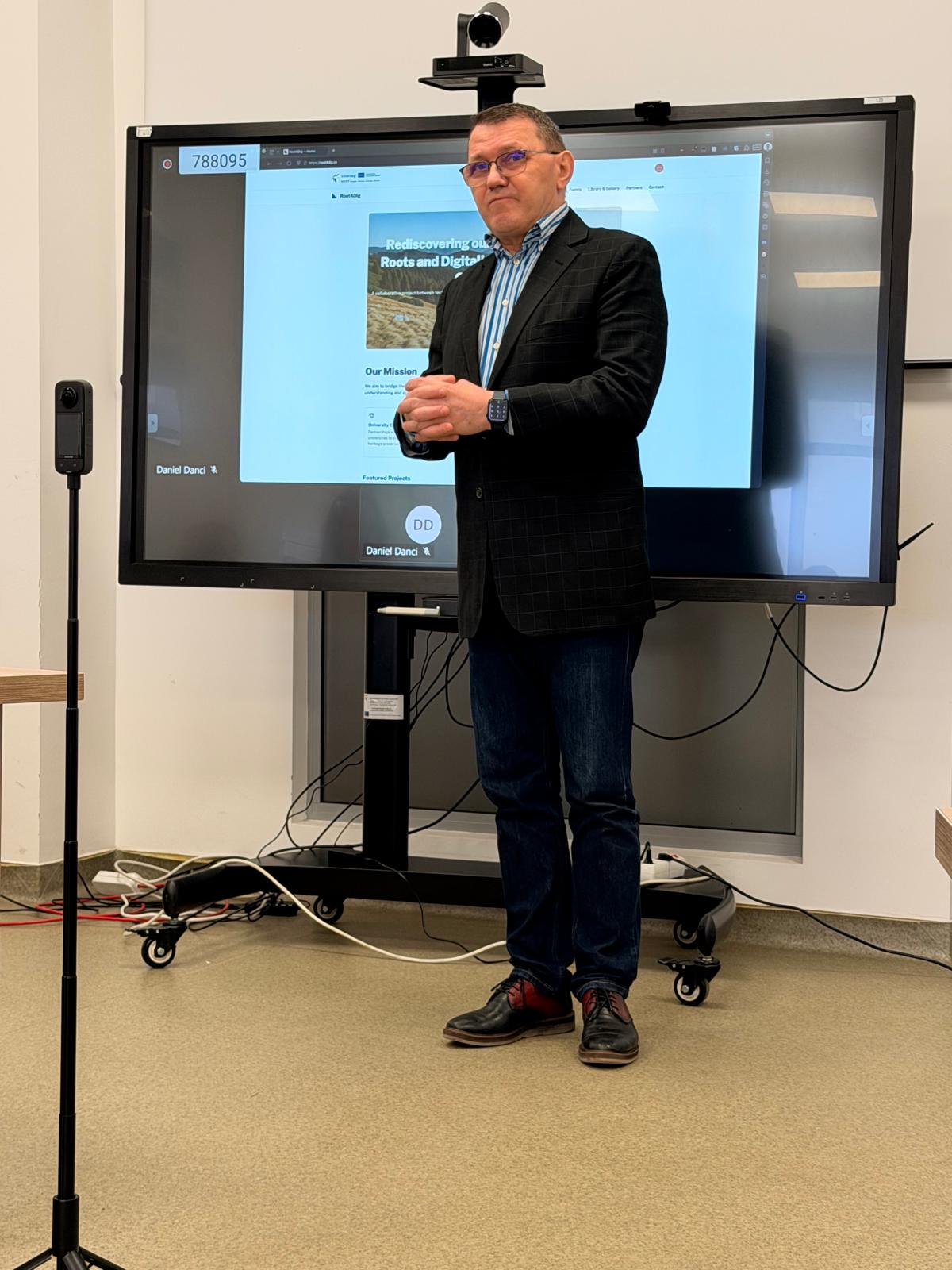 Міжнародна академічна співпраця: студентки кафедри філології та перекладу на конференції проєкту Root4Dig