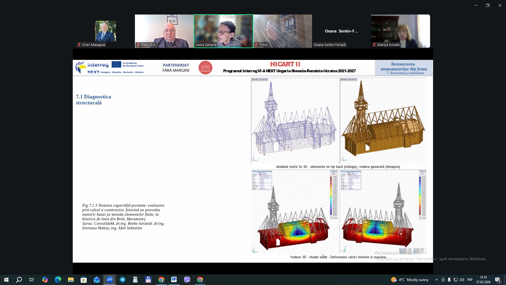 Завершився другий міжнародний семінар в рамках проєкту «Покращення візуалізації спільної культурної спадщини через Карпатський культурний шлях».