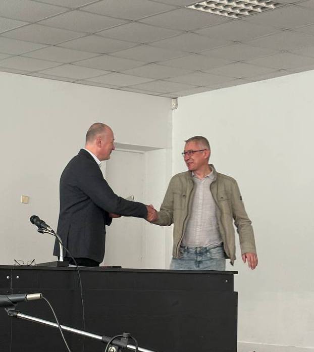 Колектив кафедри вітає з присвоєнням вченого звання доцента Миколу Яцишина!