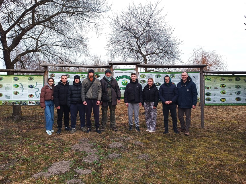 поїздки студентів у НПП Кременецькі гори