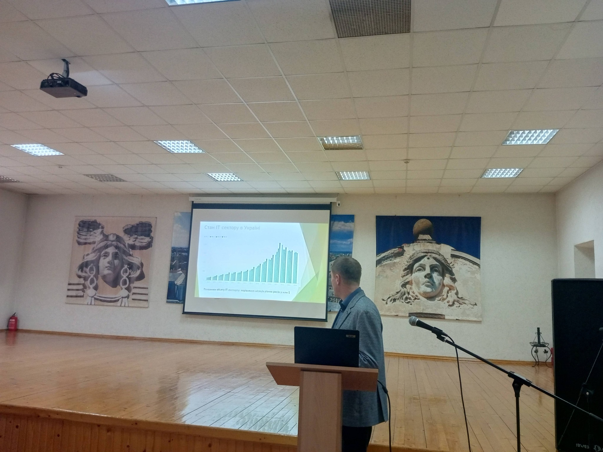 Профорієнтаційна робота кафедри ІПЗ для абітурієнтів ліцею №11 м. Івано-Франківська