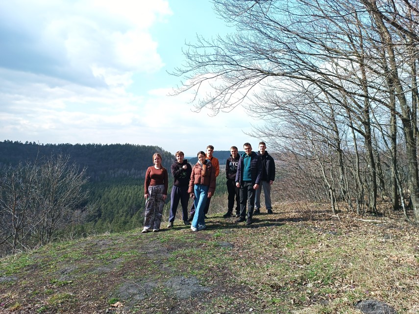 поїздки студентів у НПП Кременецькі гори