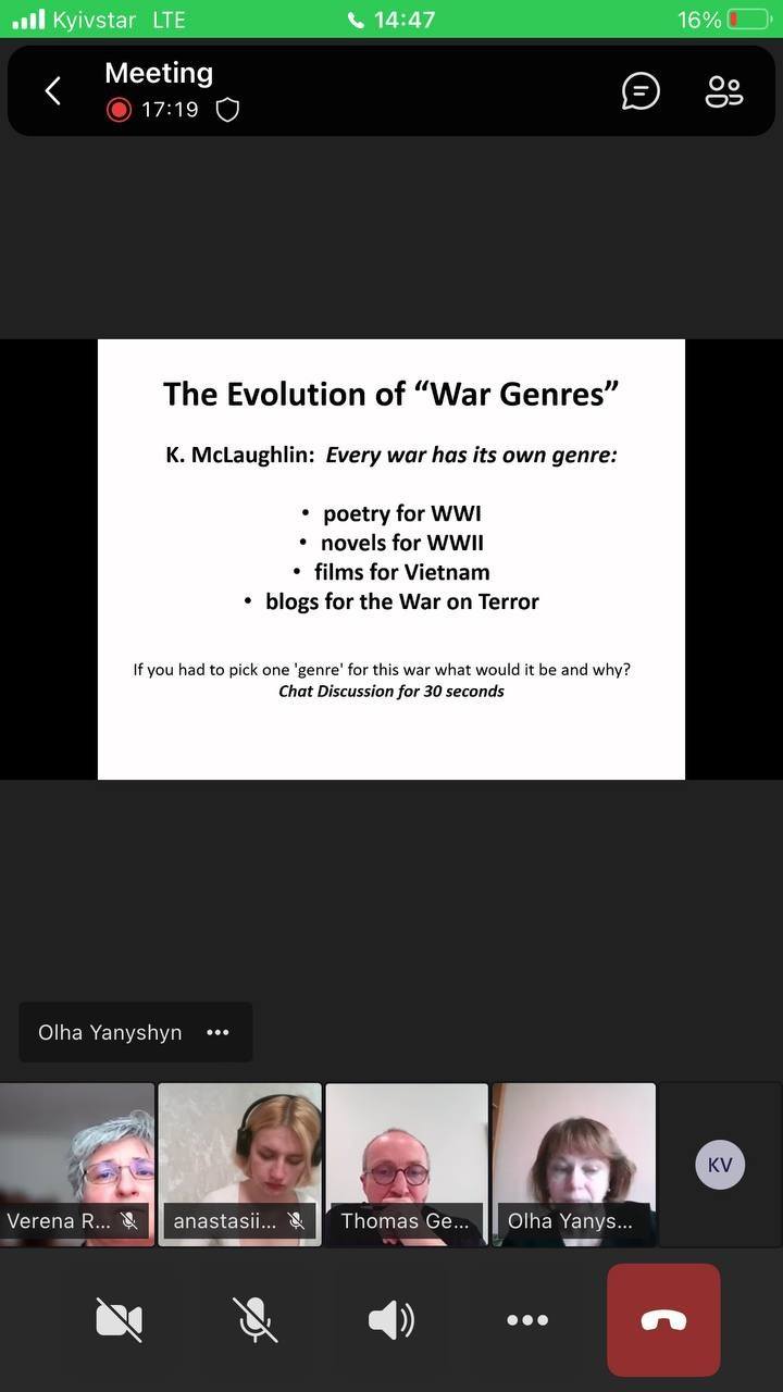 Медіаосвіта в умовах війни: міжнародна лекція для студентів України та Швейцарії