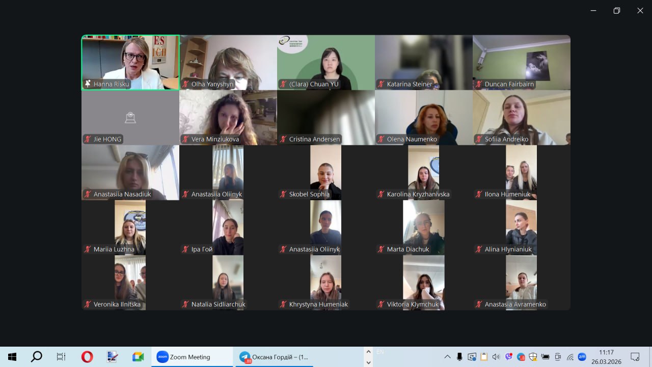 Світові тренди перекладознавства в аудиторіях ІФНТУНГ: досвід професорки Ганни Ріску