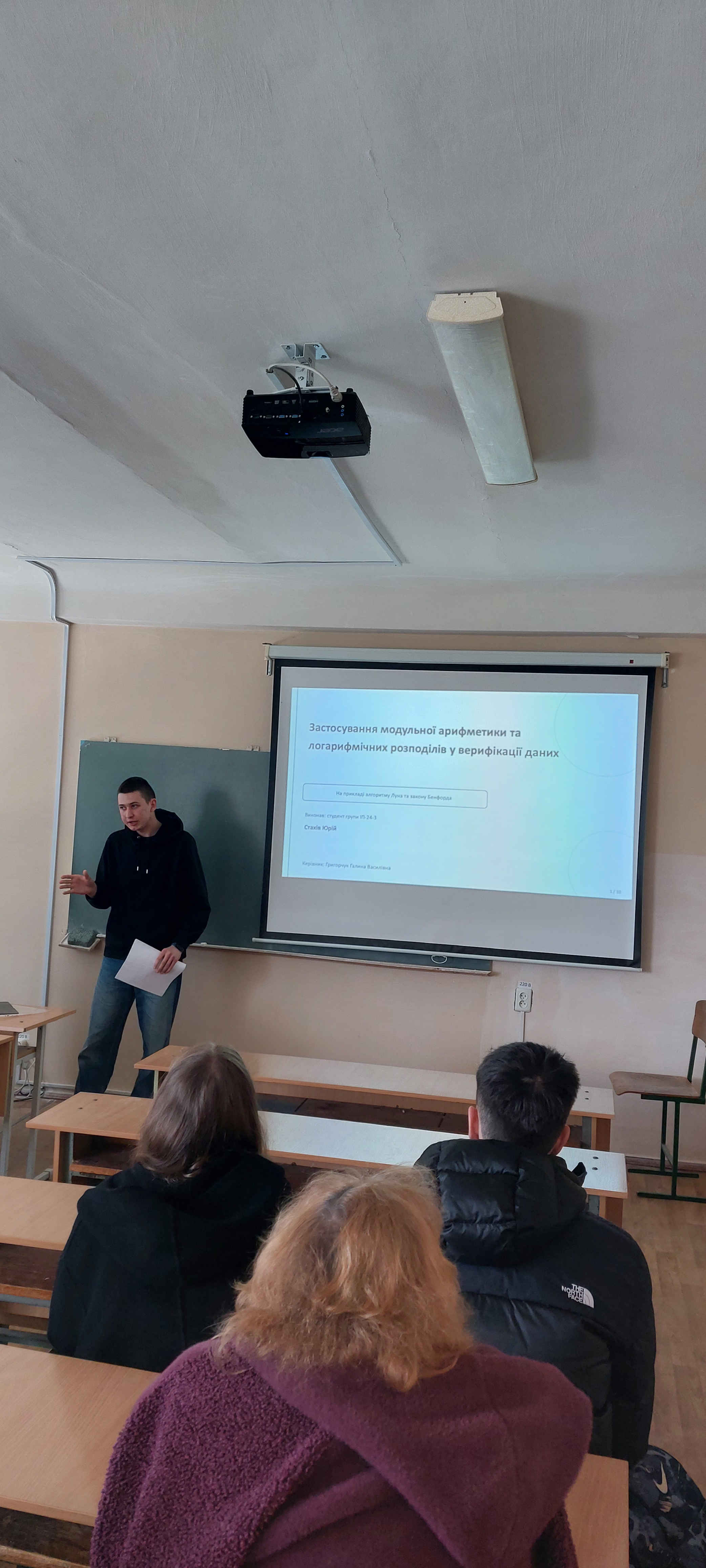 доповідь на конференції