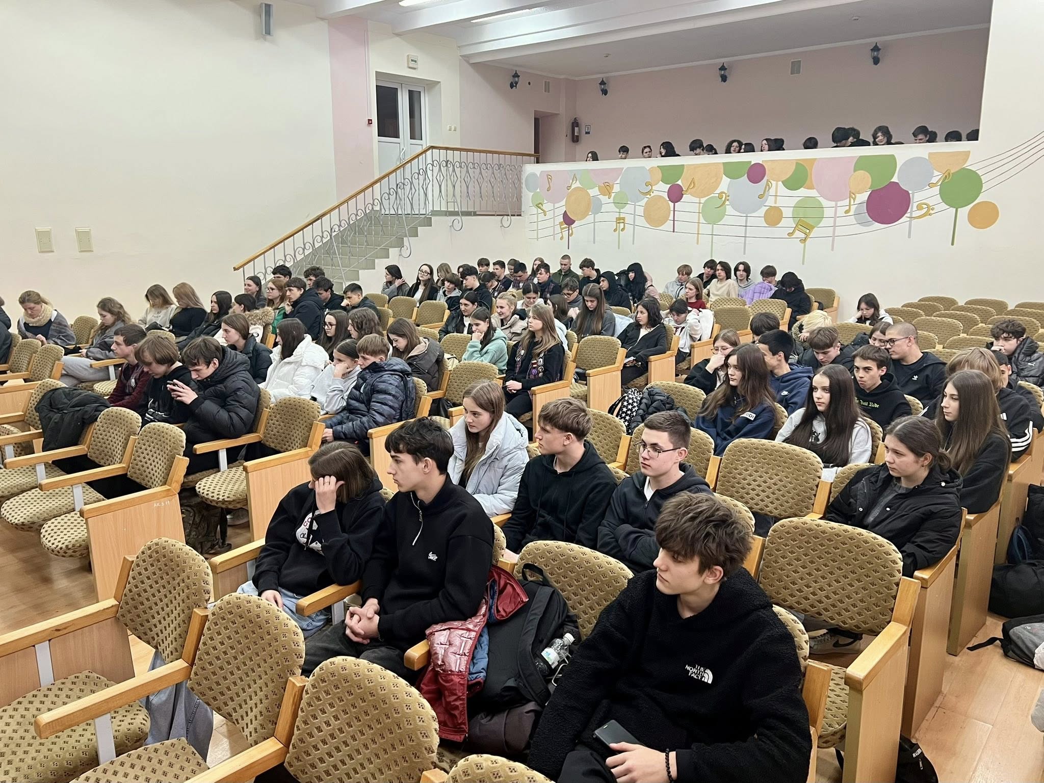 Профорієнтаційна зустріч у Калуському науковому ліцеї ім. Дмитра Бахматюка