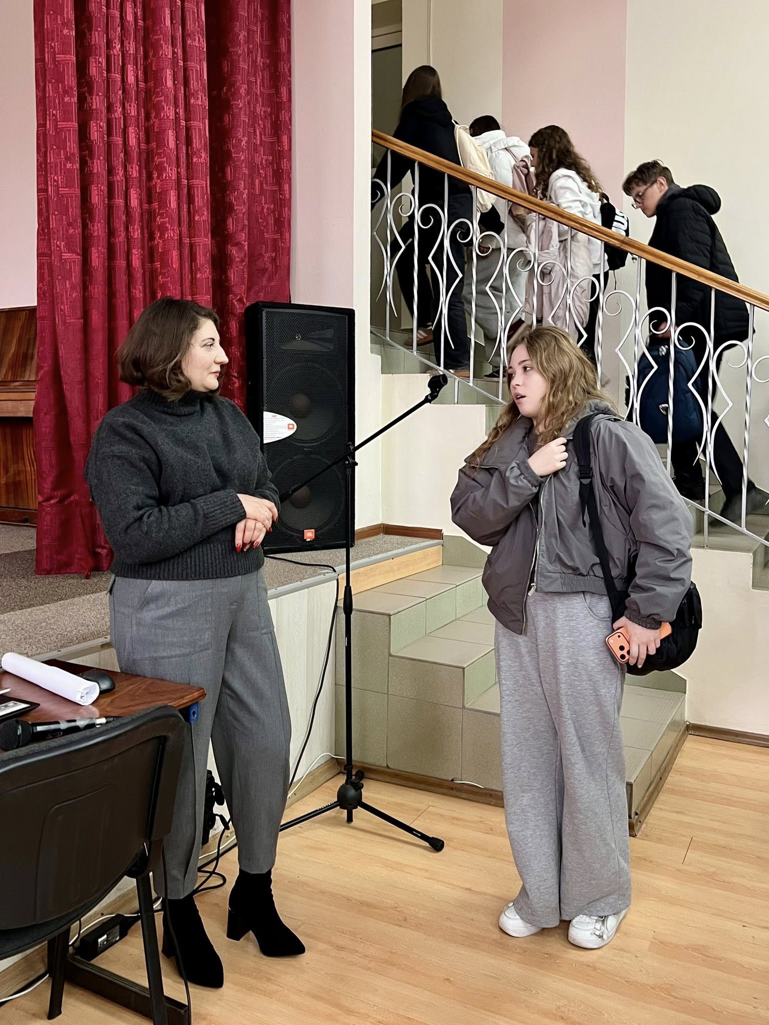 Профорієнтаційна зустріч у Калуському науковому ліцеї ім. Дмитра Бахматюка