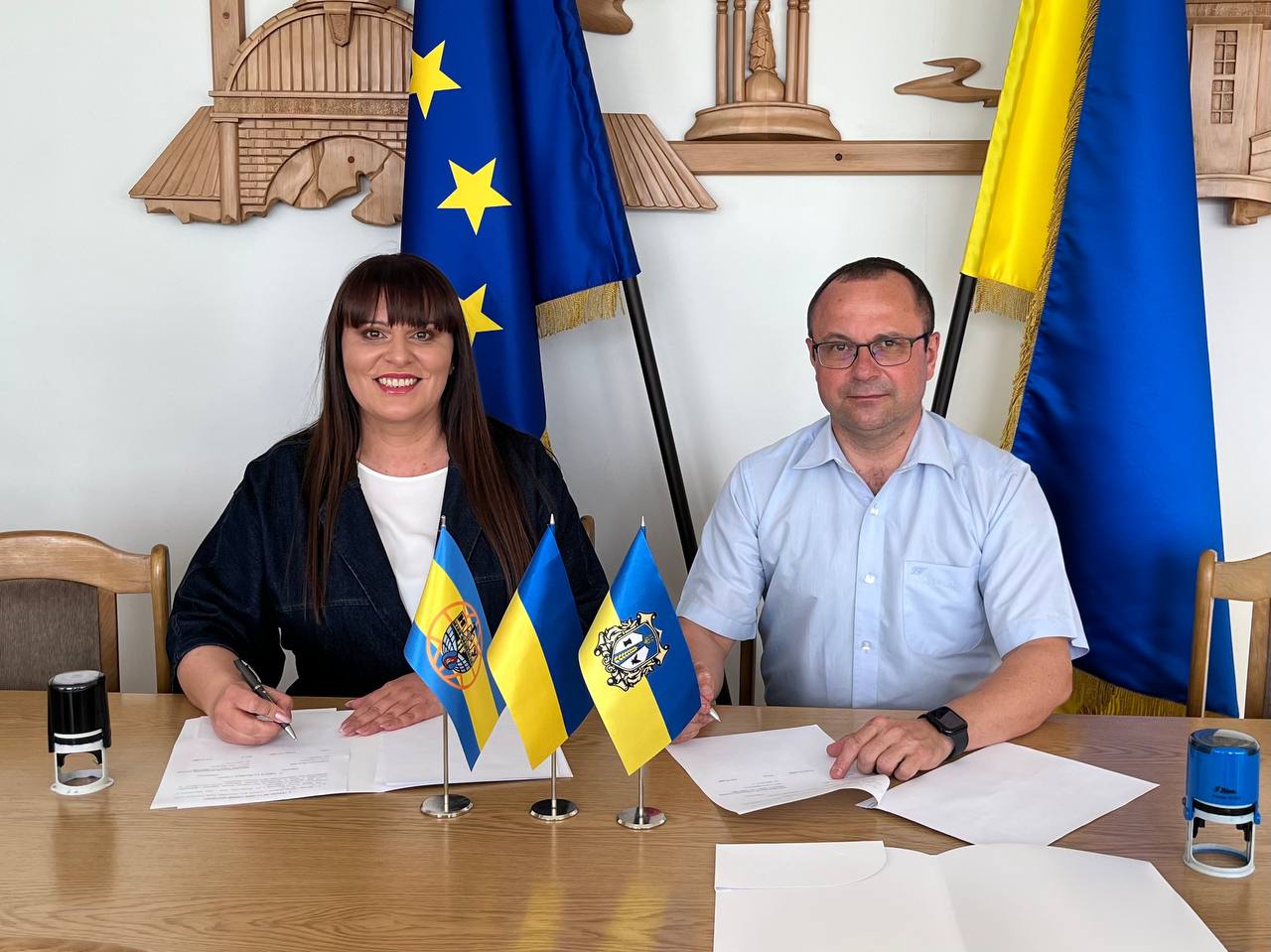ІФНТУНГ та Тисменицька міська рада підписали угоду про співпрацю