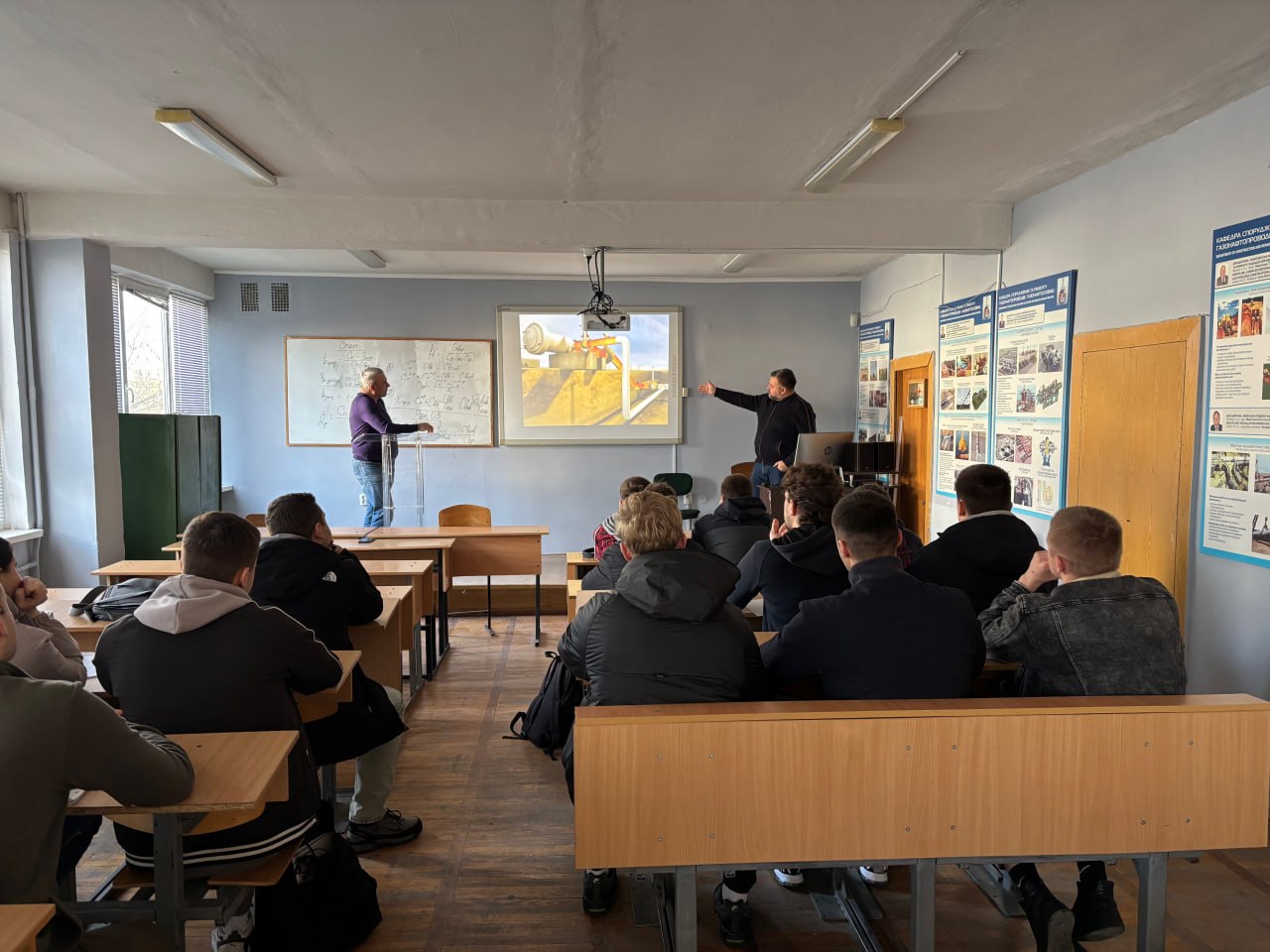 Спільна лекція фахівців-практиків для студентів кафедри ТЗЕН