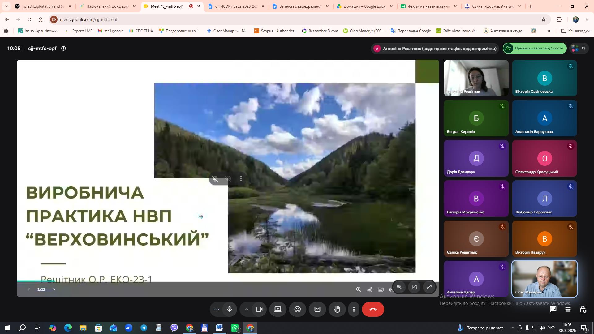 Захист звітів з практики