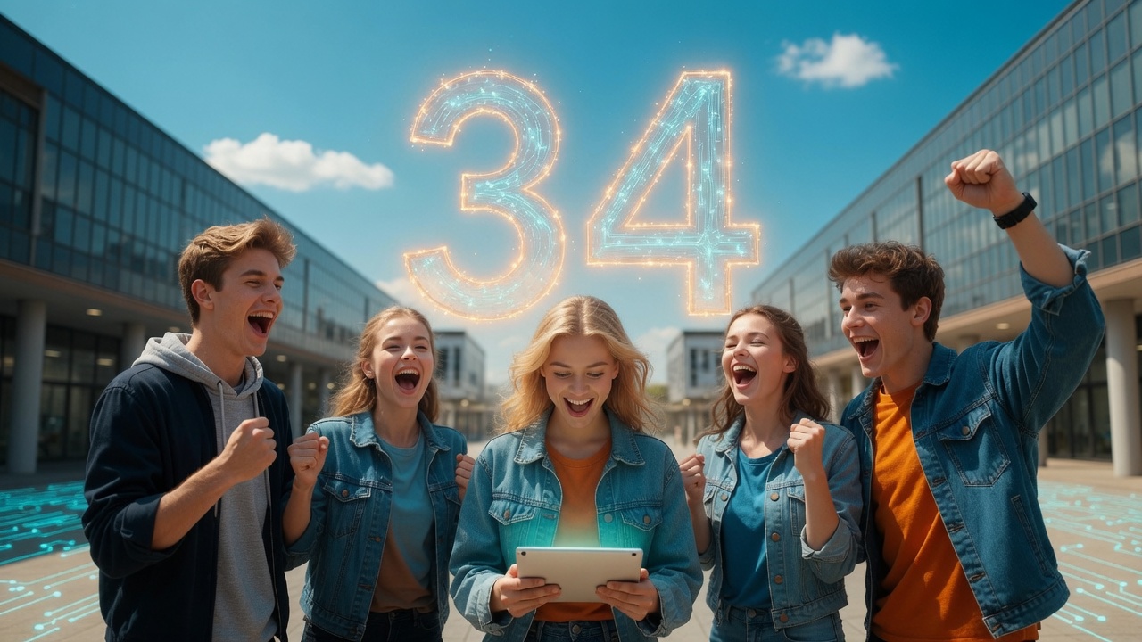 Студенти святкують вступ: 34 бюджетні місця