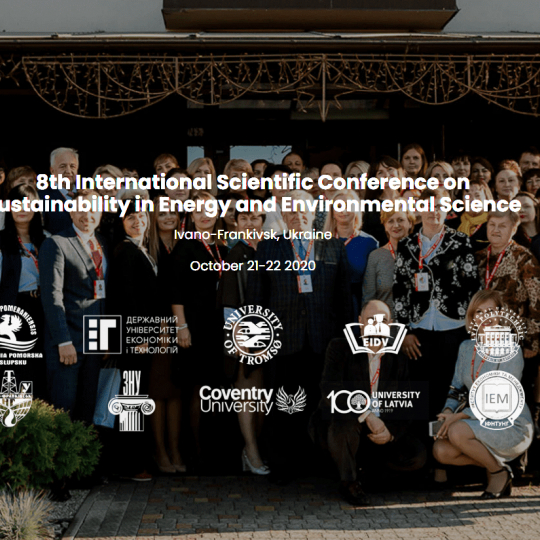 Онлайн стартувала 8 Міжнародна наукова конференція з питань сталого розвитку енергетики та природокористування
