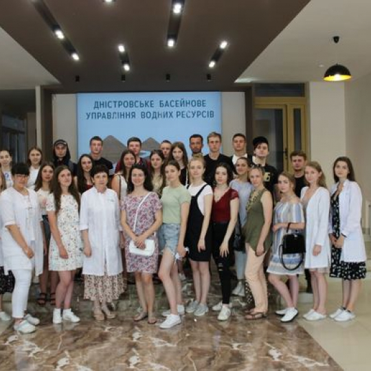 В Дністровське БУВР завітали студенти спеціальності "Екологія"