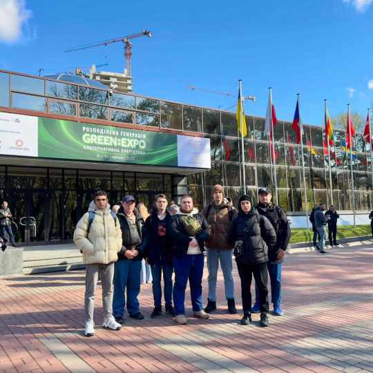Студенти ІФНТУНГ на форумі GREEN EXPO-2025: майбутнє за ВДЕ 