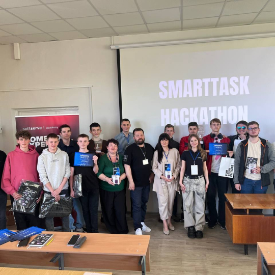 SmartTask Hackathon: штучний інтелект і студентська ініціатива змінюють освіту