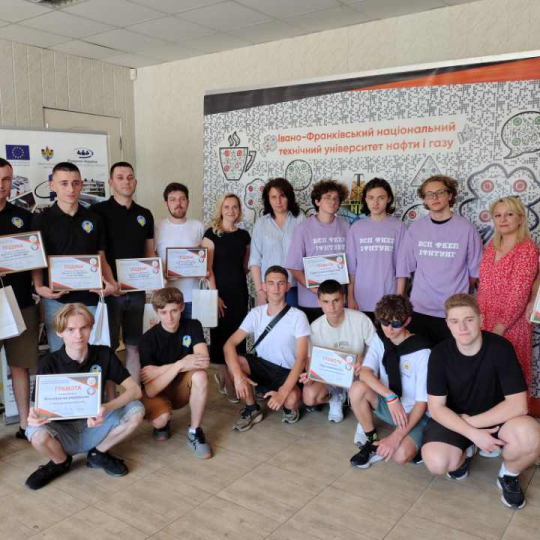 Юні робототехніки змагались в ІФНТУНГ