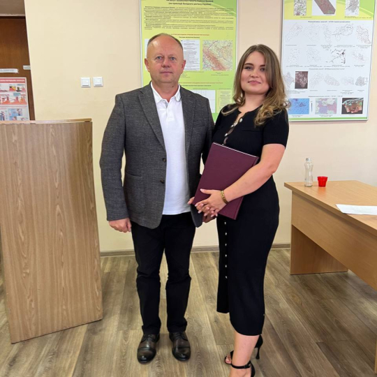 відбувся успішний захист дисертаційної роботи аспірантки четвертого курсу Барабан Катерини Ігорівни