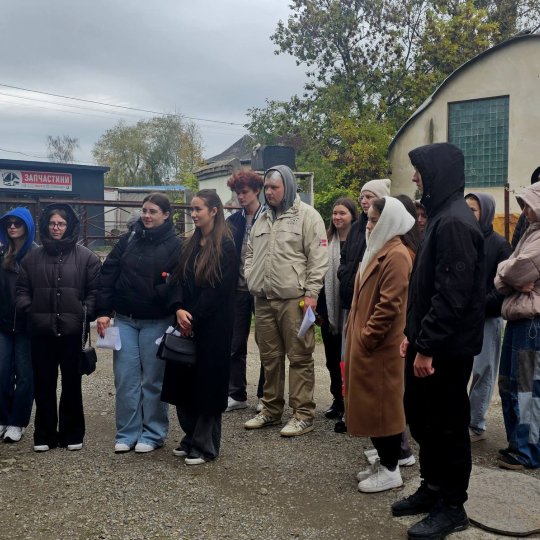 Студенти-архітектори ІФНТУНГ відвідали залізобетонний завод «Волекс»