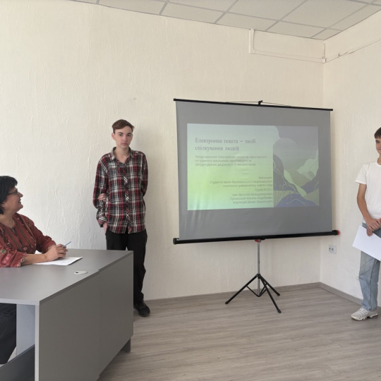 Захист командних проєктів студентів першого курсу