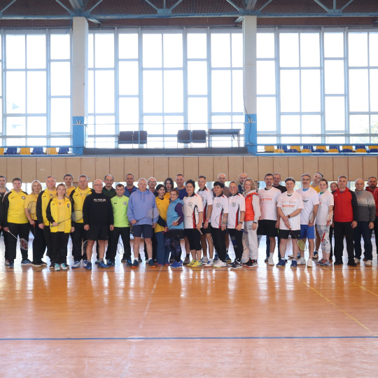 Відкритий турнір з бадмінтону професорсько-викладацького складу