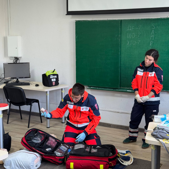 Надання першої невідкладної допомоги при ураженні людини електричним струмом