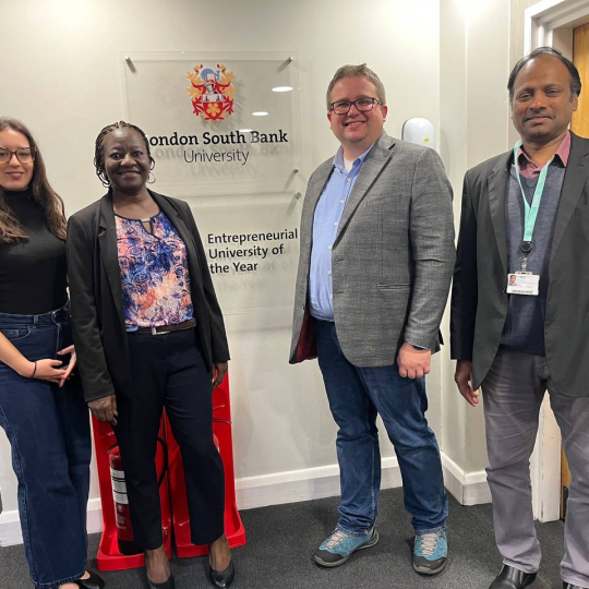 ІФНТУНГ зміцнює стратегічне партнерство з London South Bank University