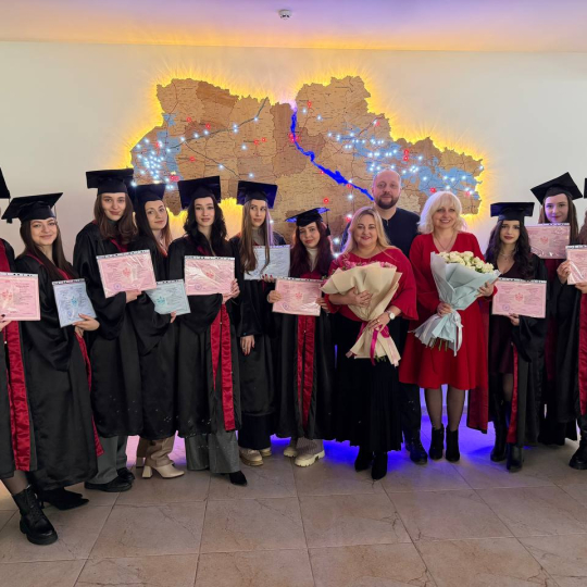 Урочисте вручення дипломів магістра